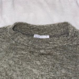 Olive Green Mock Neck Shirt